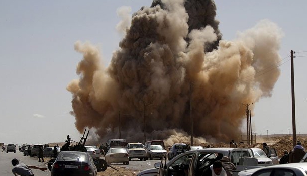 Bomba Libia grande