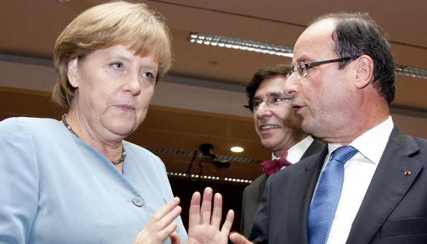 Merkel Hollande
