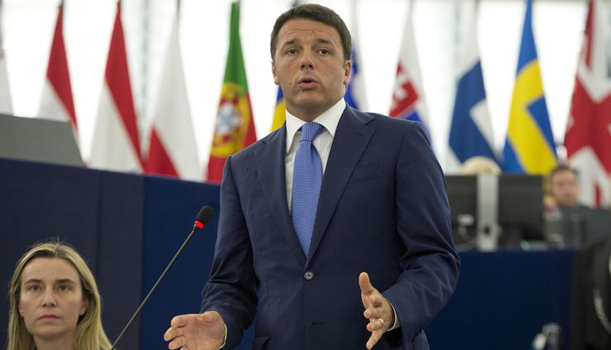 renzi strasburgo